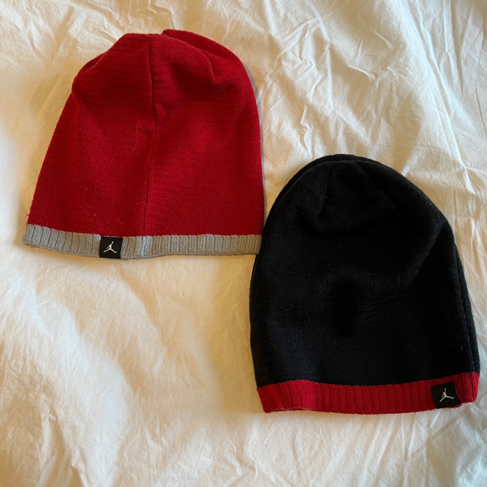 Jordan reversible beanie/knit hat
